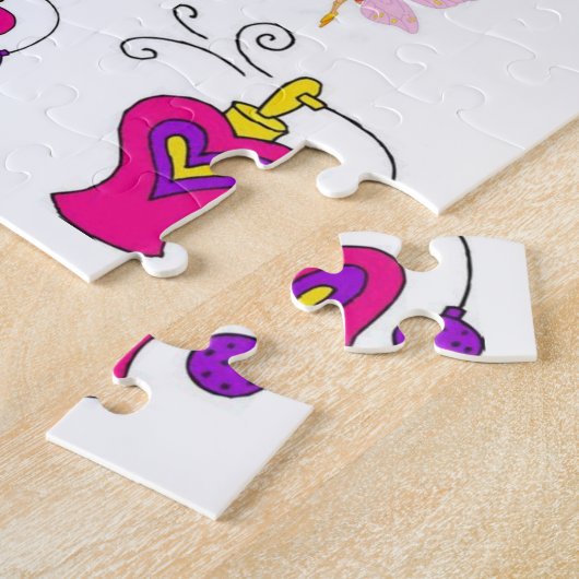 Spa Jigzaag Puzzle Legpuzzel (Zijkant)