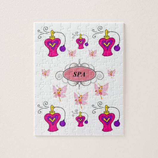 Spa Jigzaag Puzzle Legpuzzel (Verticaal)