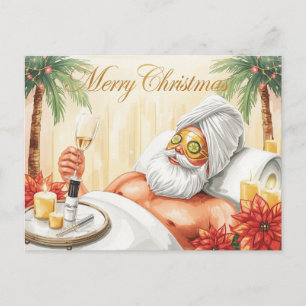 Spa Kerst met Sinterklaas Feestdagenkaart