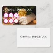 SPA KLANTENBINDING KAART VISITEKAARTJE (Voorkant / Achterkant)