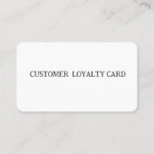 SPA KLANTENBINDING KAART VISITEKAARTJE (Achterkant)