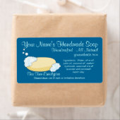 Spa Look Natuurlijke zeepetiketten Design Sjabloon Etiket (Insitu)