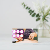 SPA LOYALITEIT KAART VISITEKAARTJE (Staand voorkant)