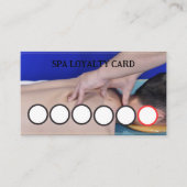 SPA LOYALITEITSKAART VISITEKAARTJE (Voorkant)