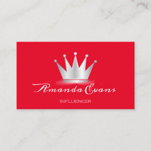 SPA Makeup Artist Gray Crown Royal Princess Red Afsprakenkaartje