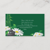 Spa, Massage Beauty Salon Visitekaartje (Achterkant)