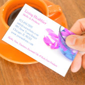 Spa Massage Bloemen Visitekaartje