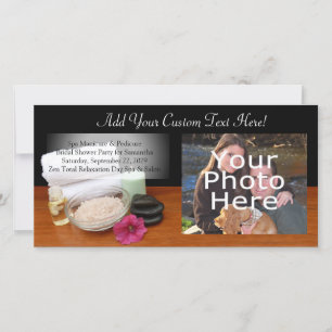 Spa/Massage/pedicure Salon Scene Black/Color