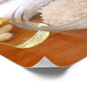 Spa/Massage/pedicure Salon Scene Black/Color Poster (Hoek)