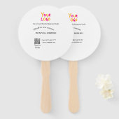 Spa massage salon discount offer services contact  handwaaier (Voorkant en achterkant)