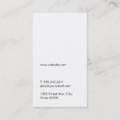 Spa | massage therapie visitekaartje (Achterkant)