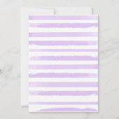 Spa Meisje Verjaardagsfeest bewerkbare uitnodiging (Achterkant)