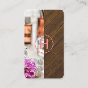 Spa Monogram Visitekaartje