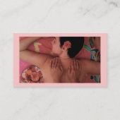 Spa of Massage Therapist Visitekaartje (Achterkant)