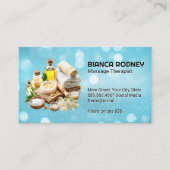 Spa-oliën en badzouten | Boke Visitekaartje (Voorkant)