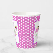 Spa Party Birthday Paper Cup - Meisjes WH Papieren Bekers (Links)