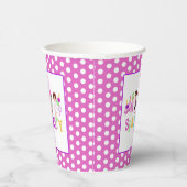 Spa Party Birthday Paper Cup - Meisjes WH Papieren Bekers (Rechts)