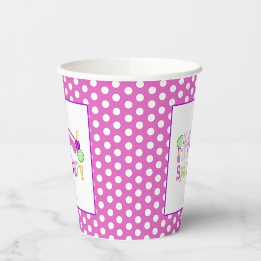 Spa Party Birthday Paper Cup - WH Papieren Bekers (Links)
