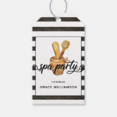 Spa Party Dank u Cadeaulabel (Voorkant)