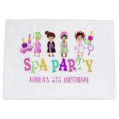 Spa Party Gift Bag - Meisjes Groot Cadeauzakje (Voorkant)