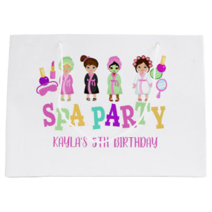 Spa Party Gift Bag - Meisjes Groot Cadeauzakje