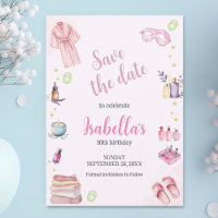 Spa Party Girl Beauty Waterverf Glam Verjaardag