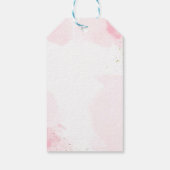 Spa Party Girl Glam Make-up Verjaardag Gift Labels Cadeaulabel (Achterkant)