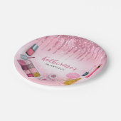 Spa Party Glam Girl Birthday Party Salon Bord (Gekanteld)