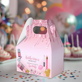 Spa Party Glam Girl Birthday Party Salon Favor Box Bedankdoosjes