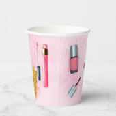 Spa Party Glam Girl Birthday Party Salon Paper Cup Papieren Bekers (Rechts)