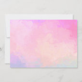 Spa Party Glam Girl Verjaardagsfoto Uitnodiging (Achterkant)