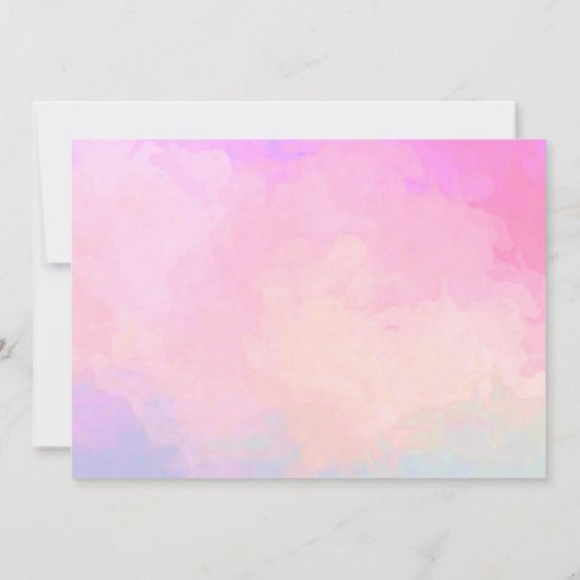 Spa Party Glam Girl Verjaardagsfoto Uitnodiging (Achterkant)