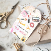 Spa Party Glam Make-up Verjaardagscadeau Labels Cadeaulabel