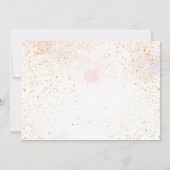 Spa Party Glam Make-up Verjaardagsfeestje Foto Kaart (Achterkant)