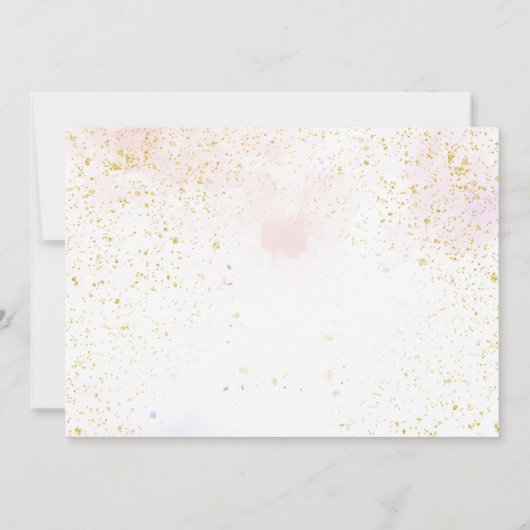 Spa Party Glam Make-up Verjaardagsfeestje Foto Kaart (Achterkant)