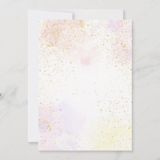 Spa Party Glam Meisje Make-up Verjaardag Bedankt C (Achterkant)