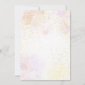 Spa Party Glitz Glam Girl Make-up Verjaardag Kaart (Achterkant)