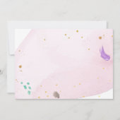 Spa Party Glitz Glam Glamor Girl Makeup Birthday Kaart (Achterkant)