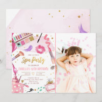 Spa Party Glitz Glam Glamor Girl Makeup Birthday
