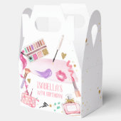 Spa Party Meisje Glamour Make-up Verjaardagsfeest Bedankdoosjes (Geopend)