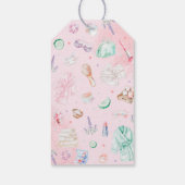 Spa Party Meisje Verjaardag Cadeaulabel (Achterkant)