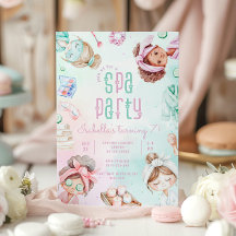 Spa party meisjes Glam Verjaardagsfeest
