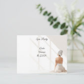 Spa Party Minimaal Wellness Design Briefkaart (Staand voorkant)