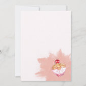 Spa Party nodiging, bewerkbare verjaardag elke lee Save The Date (Achterkant)