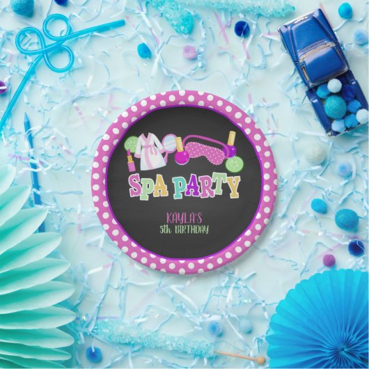 Spa Party Papier Bord - Aangepast (Feest)