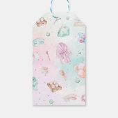 Spa party Pastel Spatacular Verjaardag Bedankt Cadeaulabel (Achterkant)