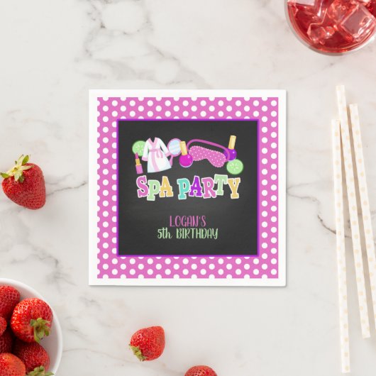Spa Party Servet - Aangepast (Insitu)