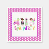Spa Party Servet - Personen - WH (Voorkant)