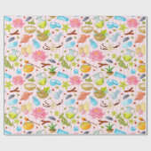 Spa Pattern Cadeaupapier (Vlak)