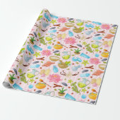 Spa Pattern Cadeaupapier (Uitgerold)